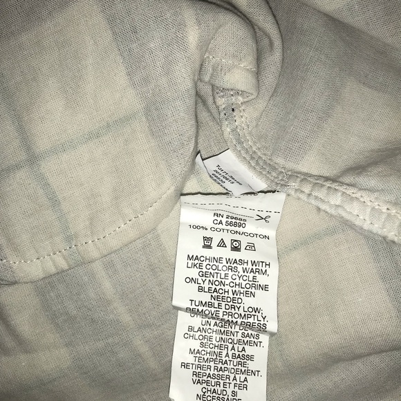 EUC! Women's Pendleton Flannel Plaid Shirt Dress size M Navy / White - Picture 4 of 5